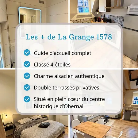 La Grange 1578 - Maison 4 étoiles - Centre - Commerce à Proximité Appartamento *