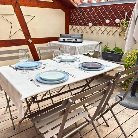 La Grange 1578 - Grande Terrasse Privee - Centre - Parkings Proches Obernai